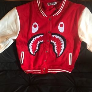Bape varsity jacket